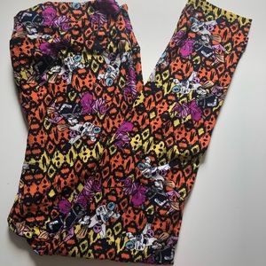 NWOT Lularoe TC2 Halloween trick or treat leggings